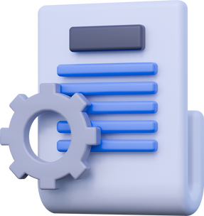 Document Service 3D Icon