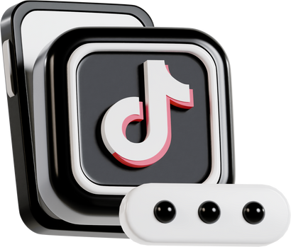 3D Tiktok App Icon