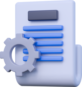 Document Service 3D Icon